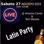 latin party con dj antonio conte toni merola